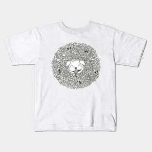 Dog and bones Kids T-Shirt